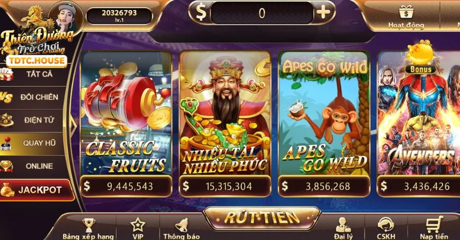 Chiến thuật chơi nổ hũ thabet88 win